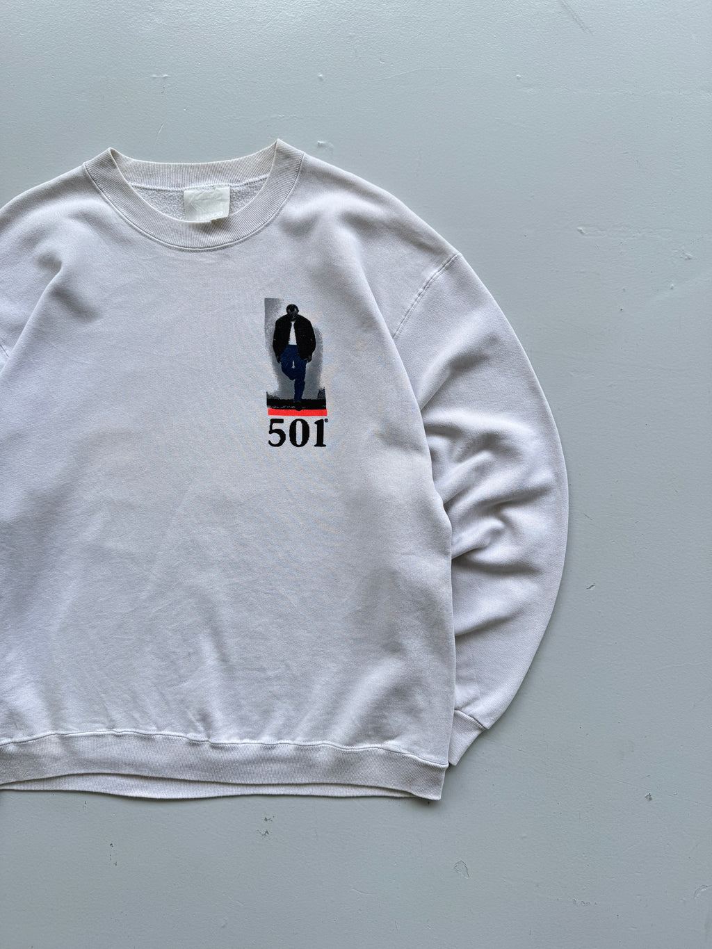 Levi's 501 Blues 80's Vintage Graphic Sweatshirt - Medium