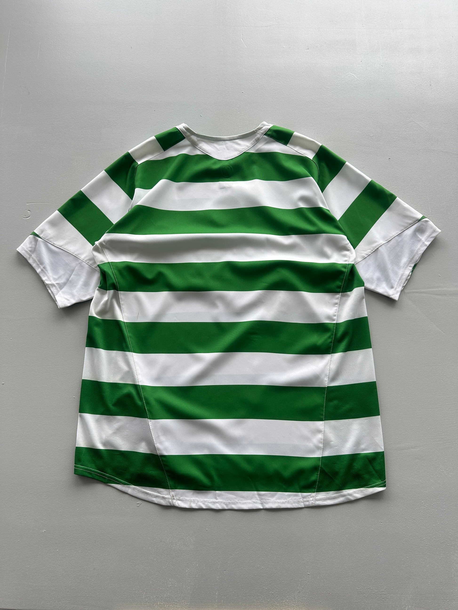 Nike Celtic FC Carling Sponsor 00's Vintage Home Football Shirt - Large