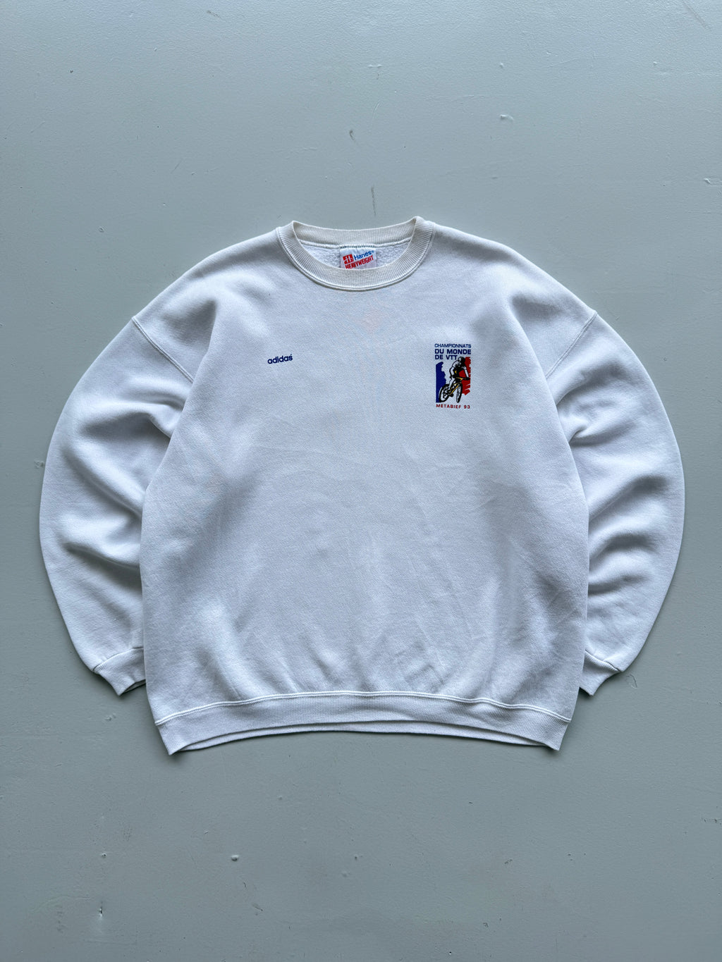 Adidas MTB World Championships Metabief 1993 Vintage Sweatshirt - Large