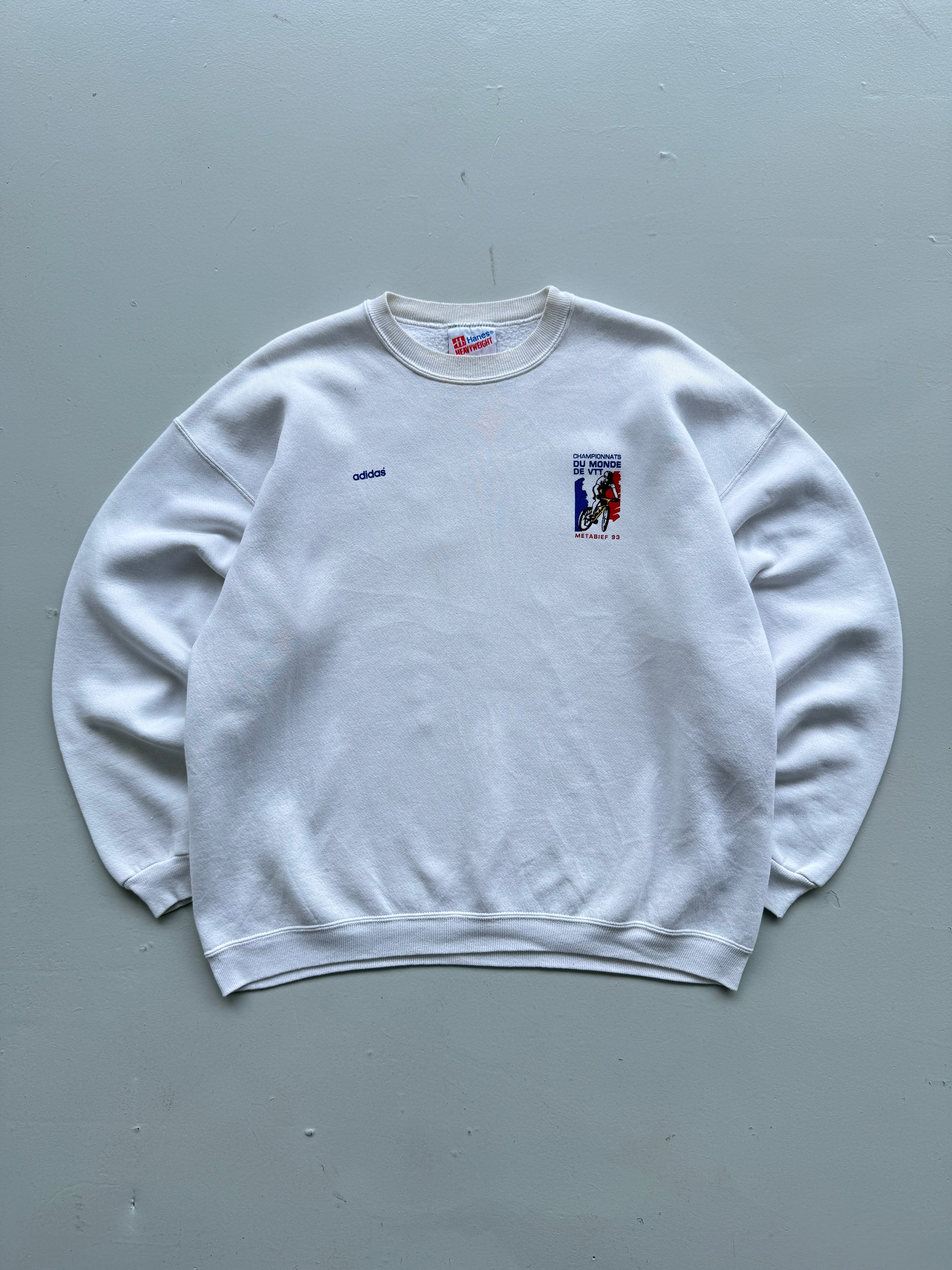 Adidas MTB World Championships Metabief 1993 Vintage Sweatshirt - Large