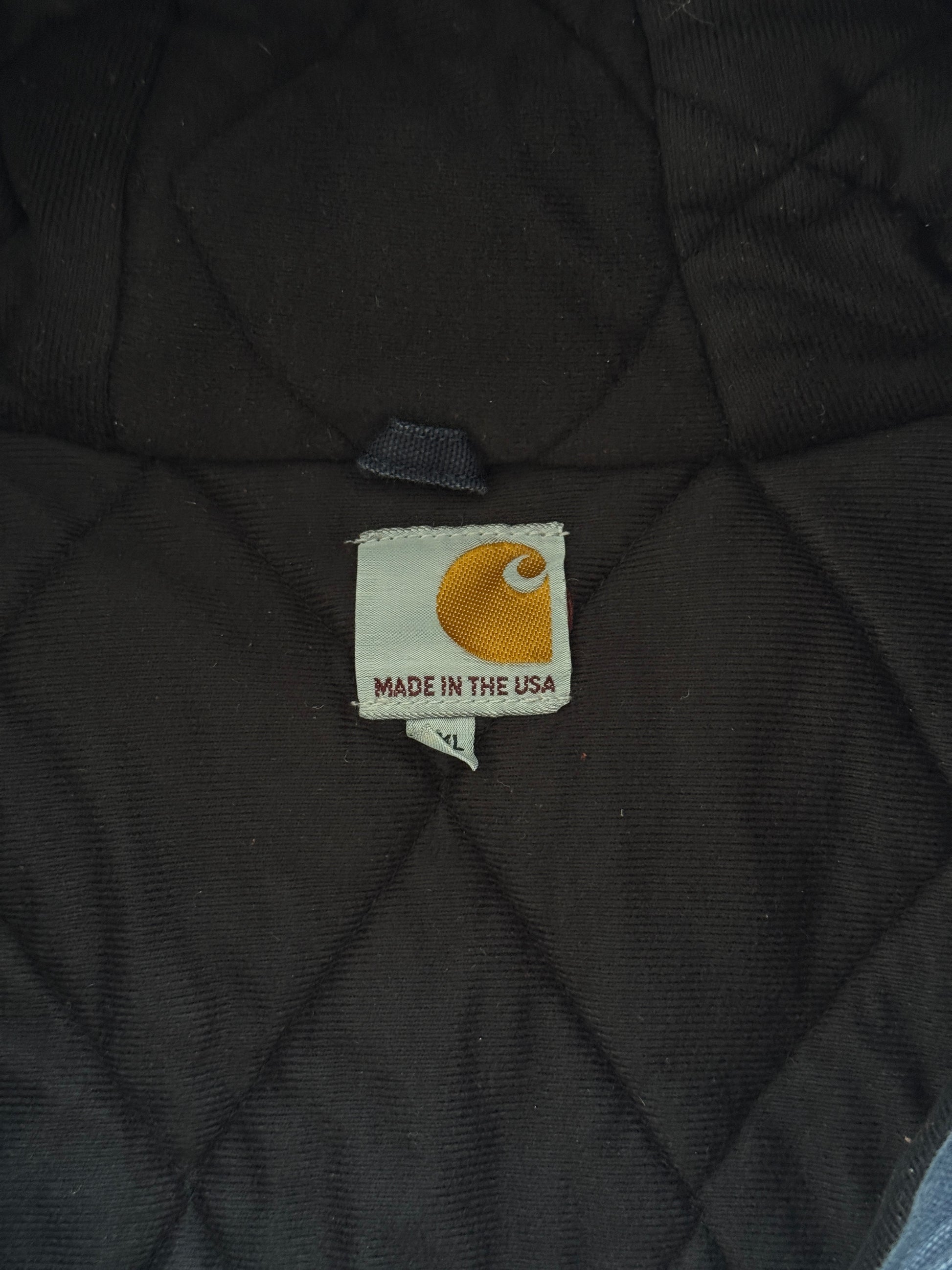 Blue Carhartt 00's Vintage Hooded Insulated Active Jacket - 3XL