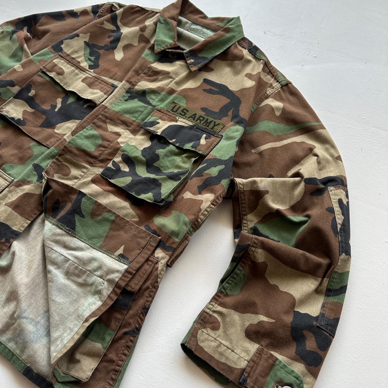 Camouflage US Army 80s/90s Vintage Shirt - Medium