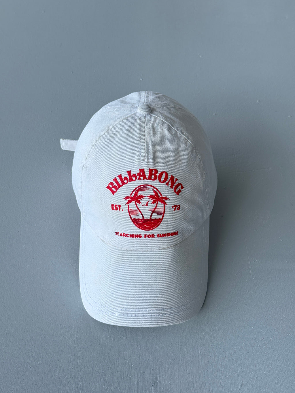 White Billabong Est. '73 Vintage Dad Cap
