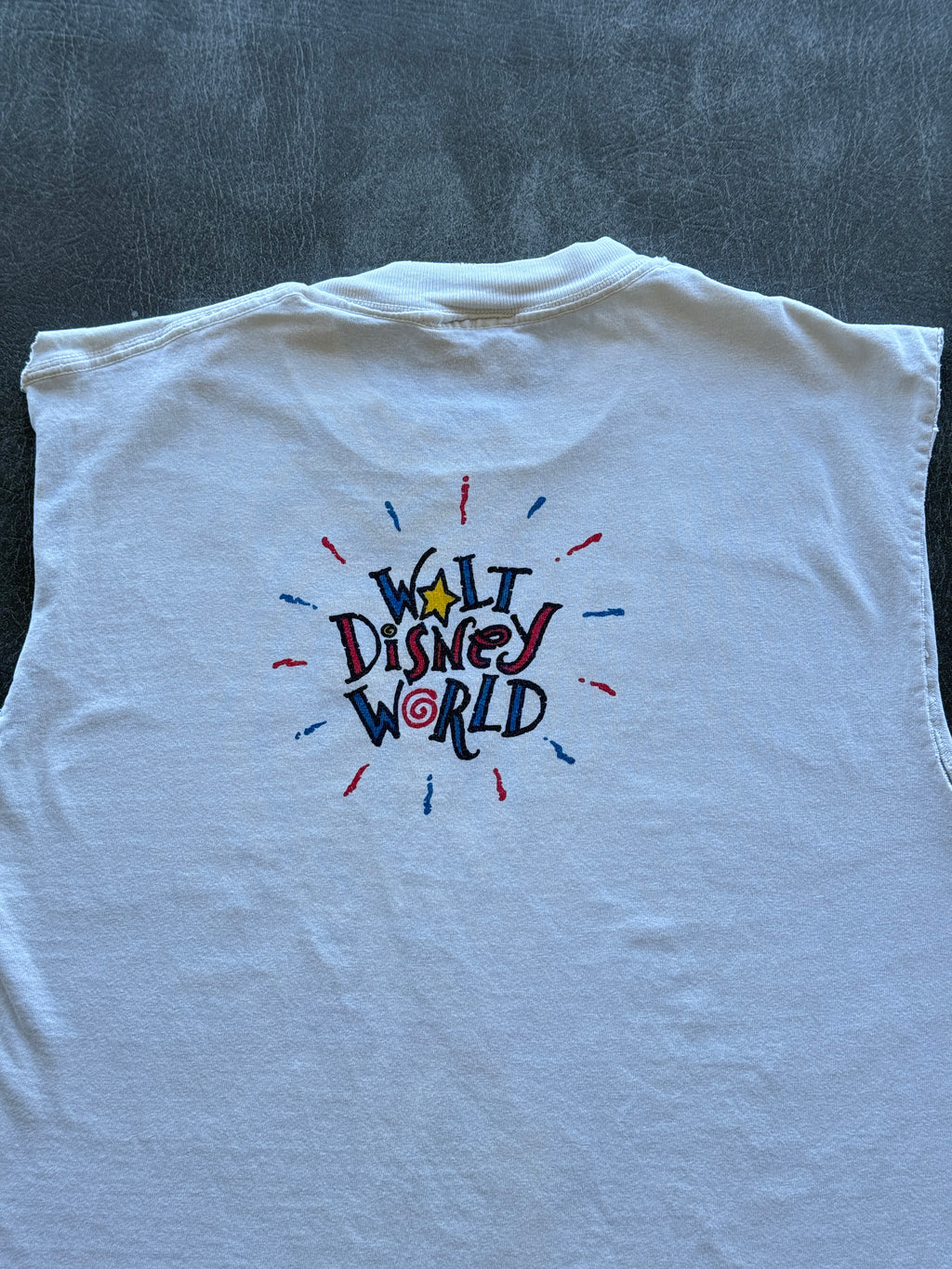 Minnie Mouse Walt Disney World 90's Vintage Cut-Off Graphic T-Shirt - Medium