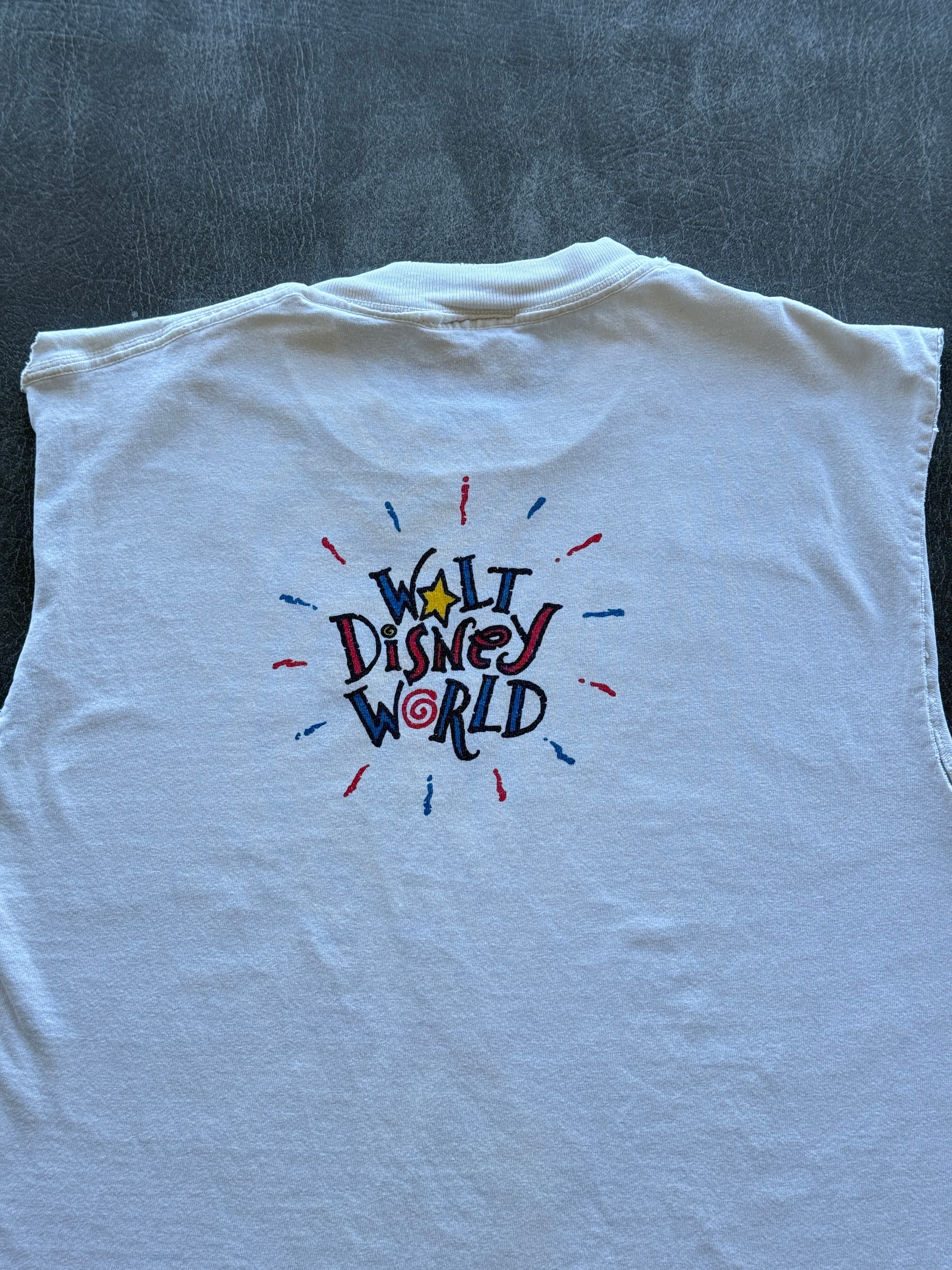 Minnie Mouse Walt Disney World 90's Vintage Cut-Off Graphic T-Shirt - Medium