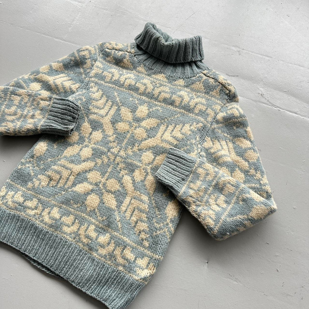 Eddie Bauer 90’s Vintage Geometric Knit Jumper - Small 8/10