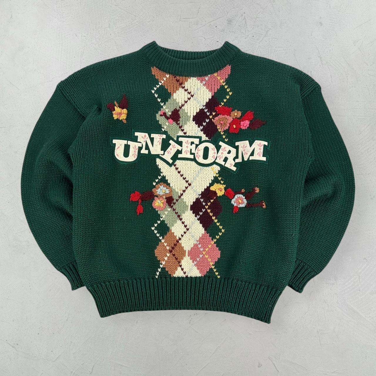 Uniform 90's Knitted Sweatshirt - Medium