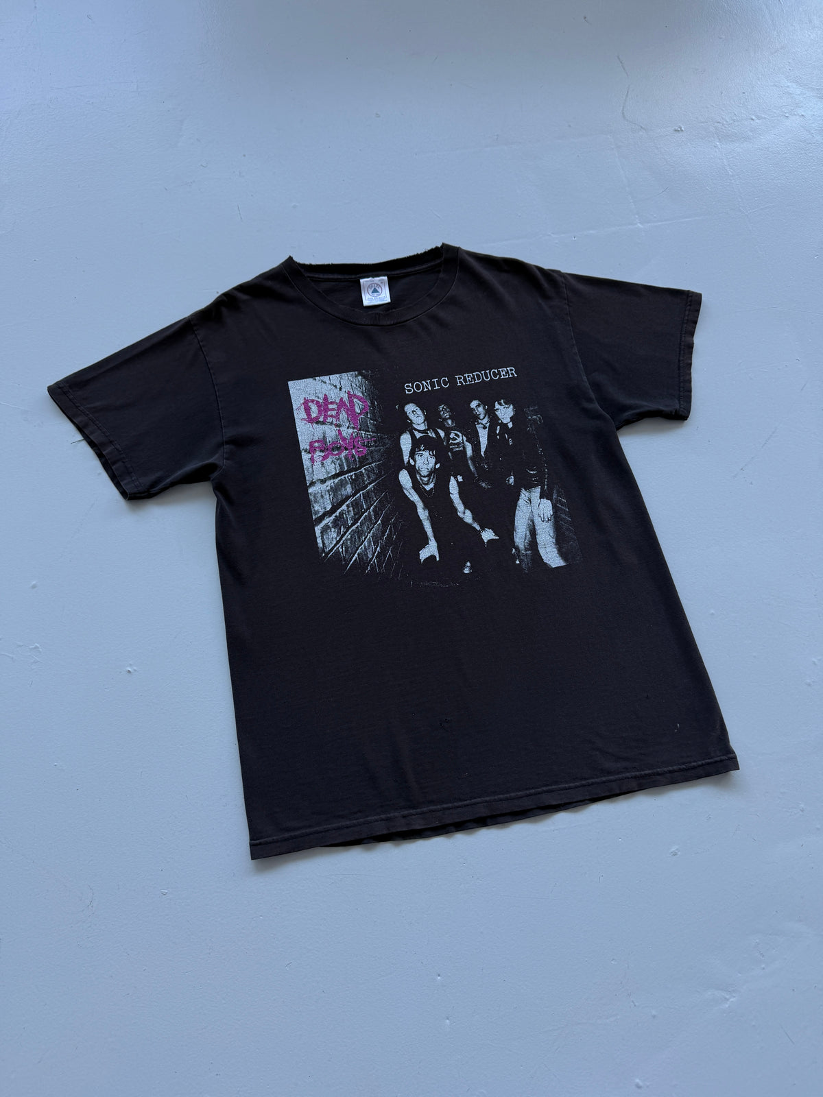 Black Dead Boys Sonic Reducer 90's Vintage Graphic T-Shirt - Medium