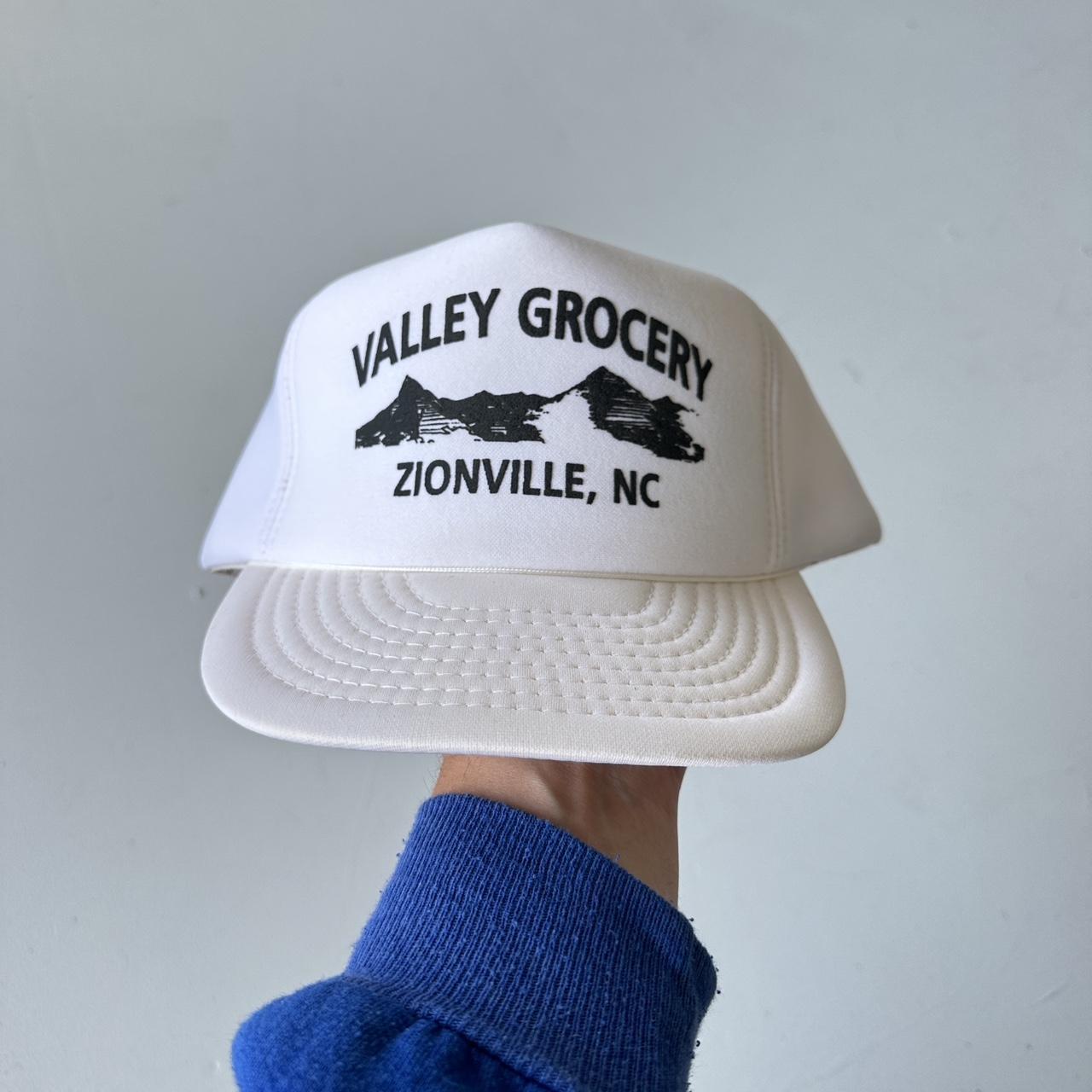 White Valley Grove Zionville Foam Trucker SnapBack Cap