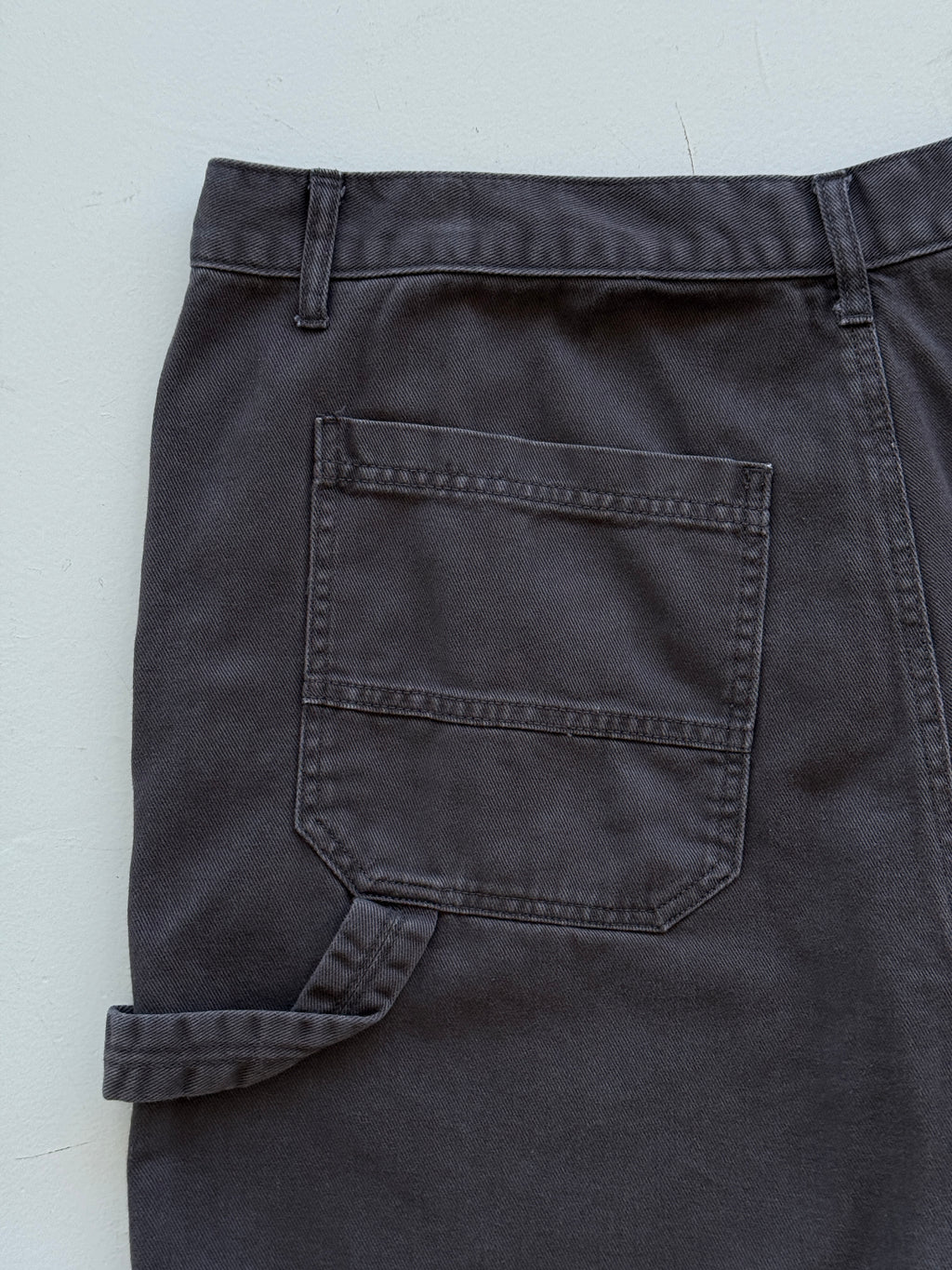 Black RSQ 90's Vintage Baggy Carpenter Denim Shorts - W38 x L7