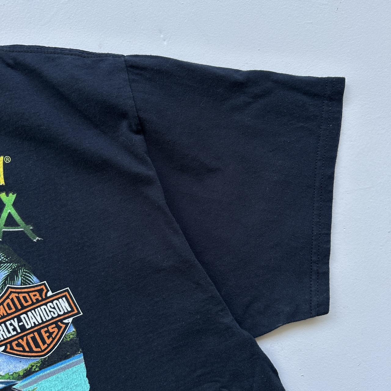Black Harley Davidson Jamaica Vintage T-shirt - 2XL