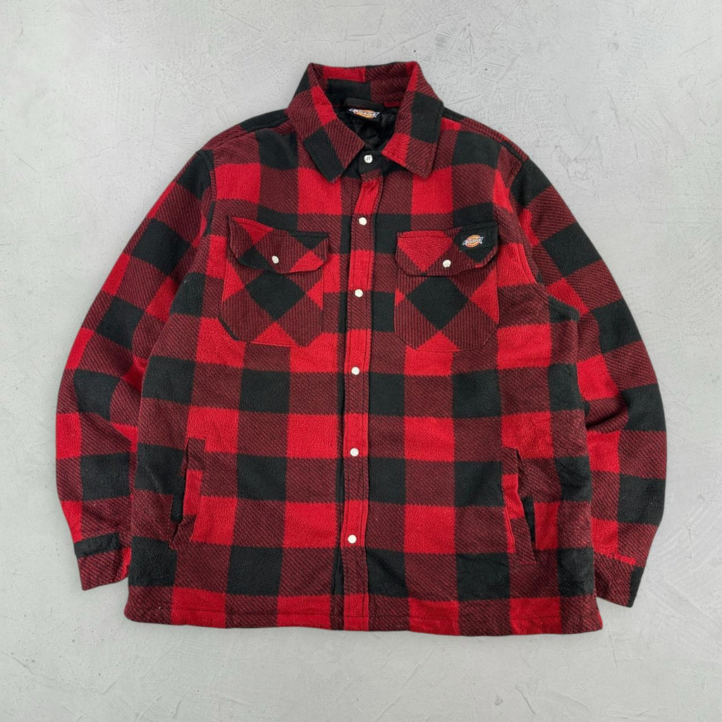 Dickies Buffalo Plaid 90s vintage Fleece - Large