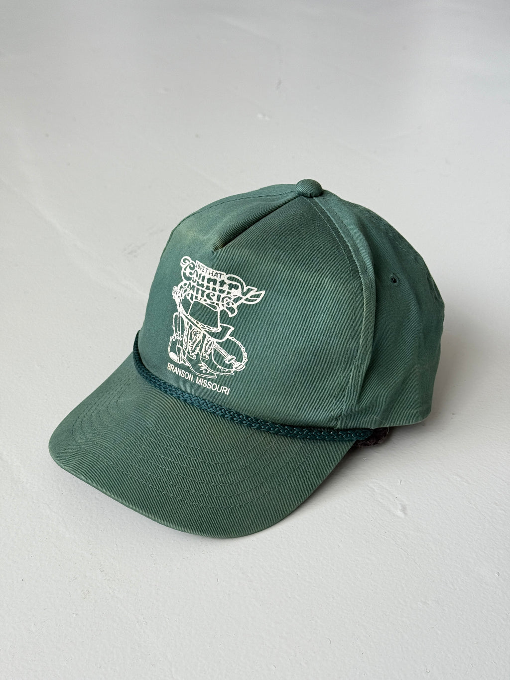 Green Country Music Vintage Cotton SnapBack Trucker Cap