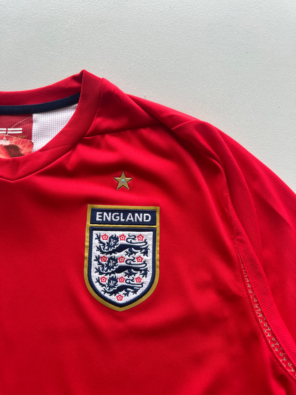 Umbro England Away 2006 Vintage Football Shirt Dead Stock - XL
