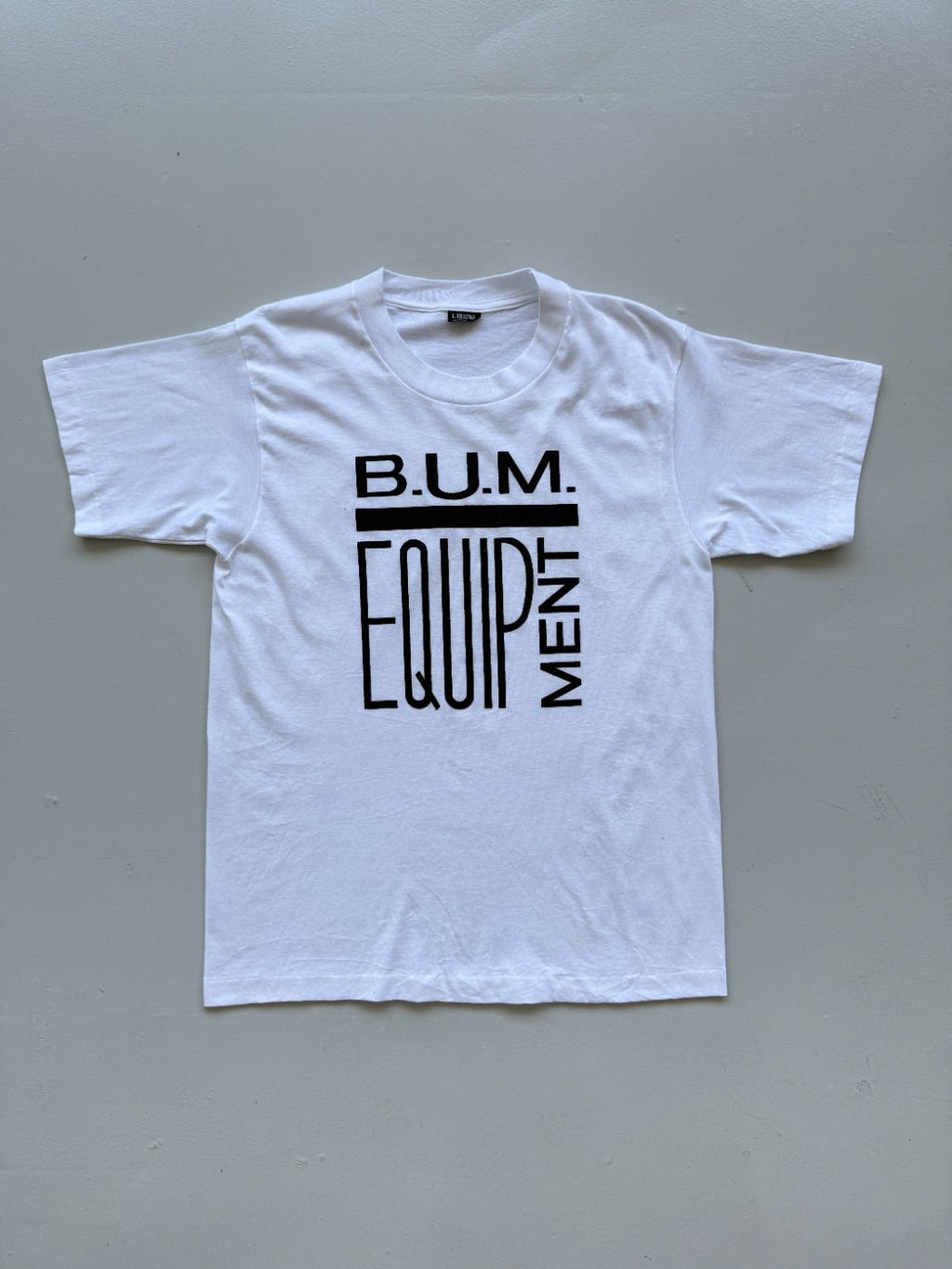 B.U.M. Equipment Single Stitch 90's Vintage T-Shirt - Large