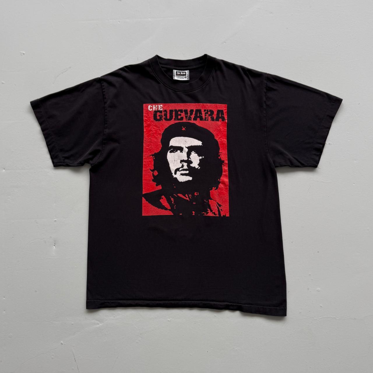 Black Che Guevara 90s Vintage Graphic T-Shirt - XL