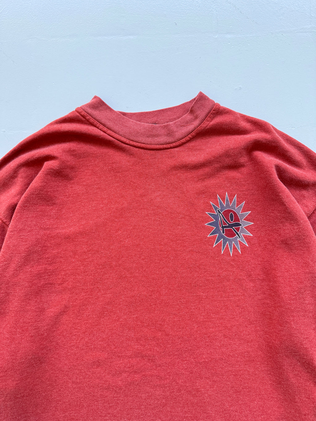 Red American Bandana 90's Vintage Snowboarding Sweatshirt Jumper - Large