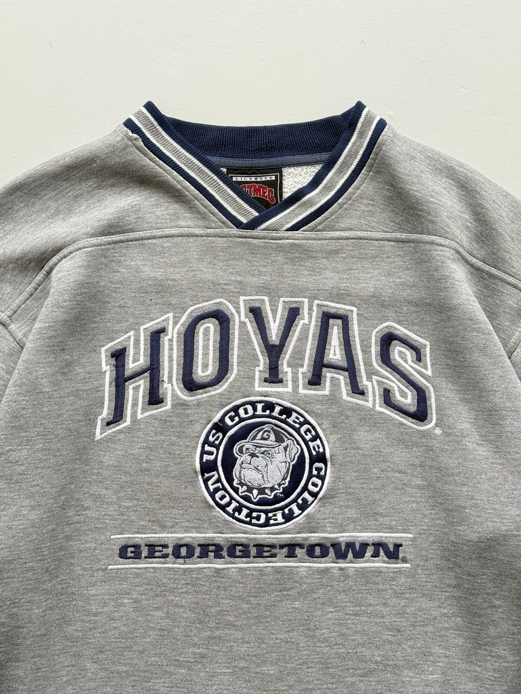 Nutmeg Mills Georgetown Hoyas 90's Vintage College Sweatshirt - Medium