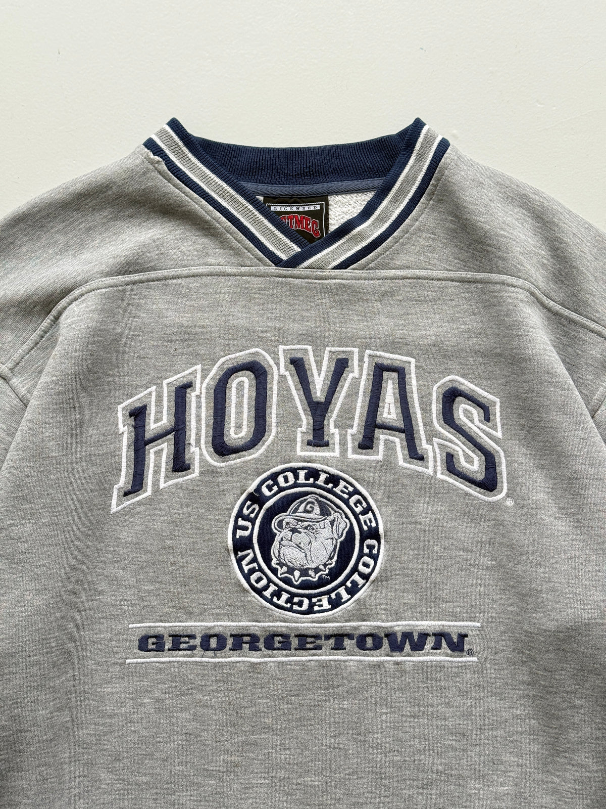Nutmeg Mills Georgetown Hoyas 90's Vintage College Sweatshirt - Medium