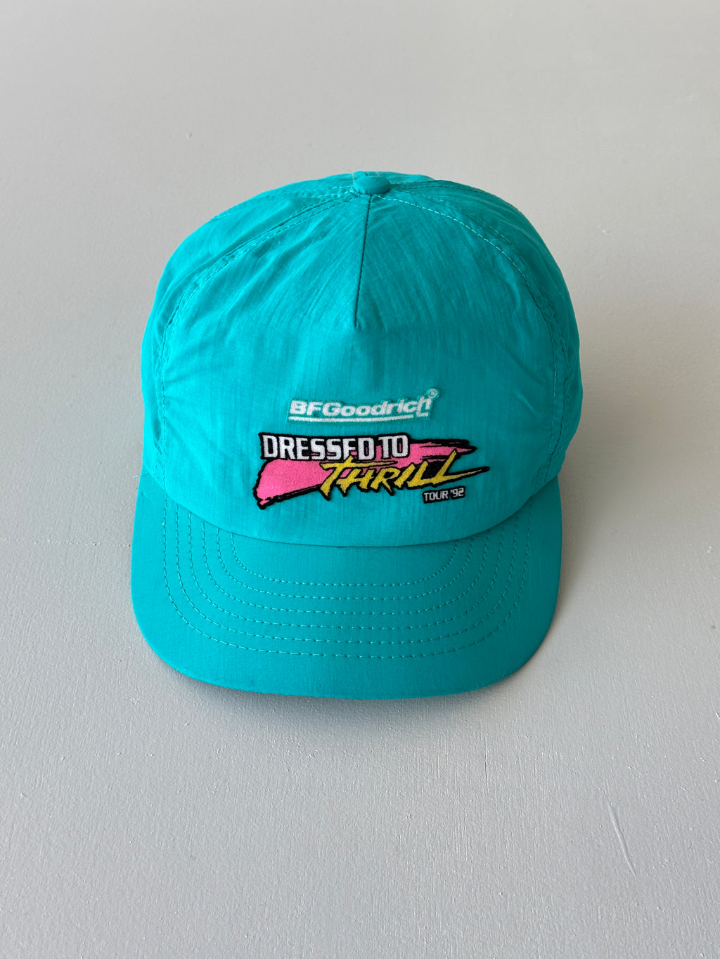 Teal BFGoodrich Dressed To Thrill Tour '92 Vintage SnapBack Trucker Cap