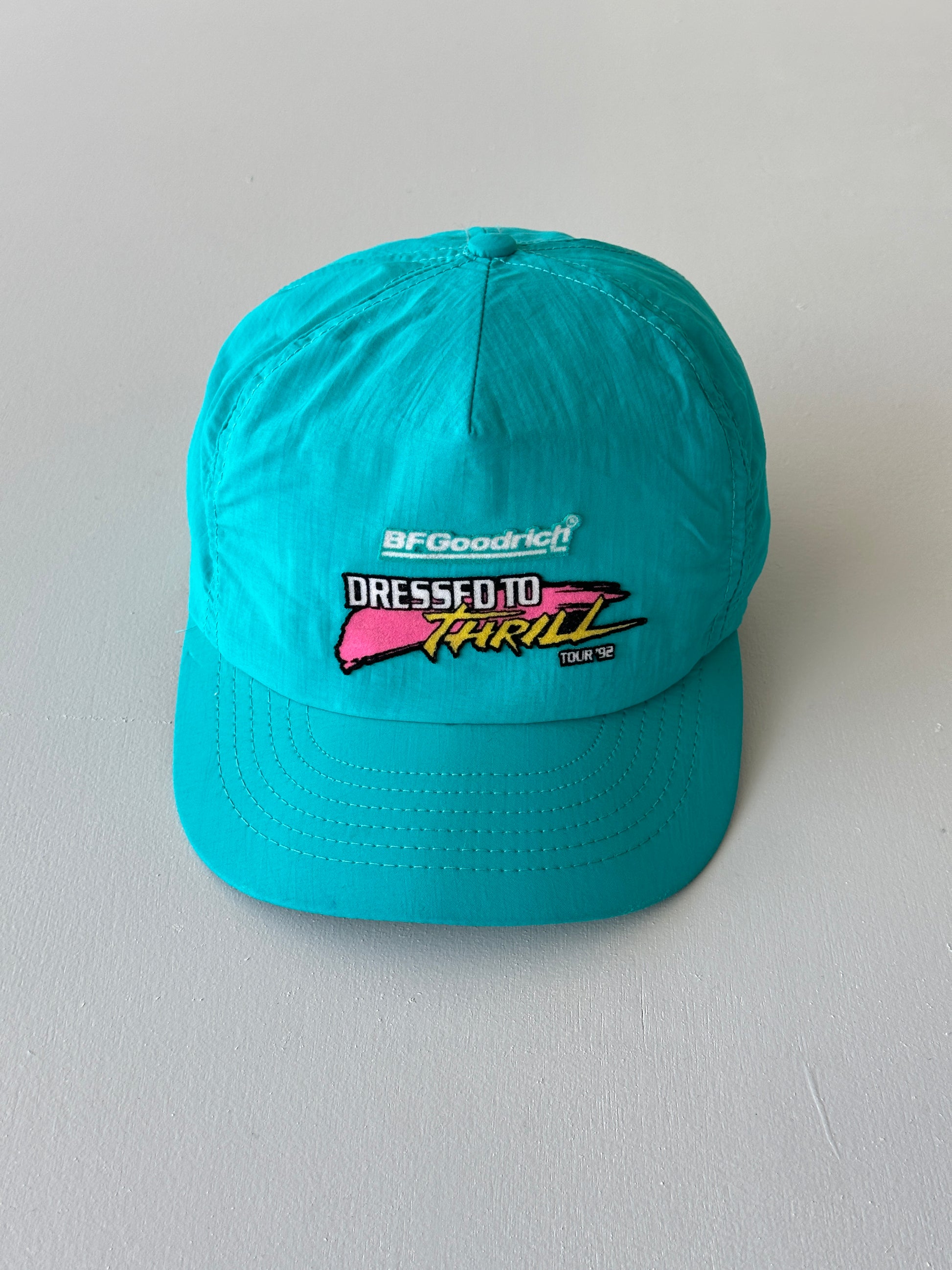 Teal BFGoodrich Dressed To Thrill Tour '92 Vintage SnapBack Trucker Cap