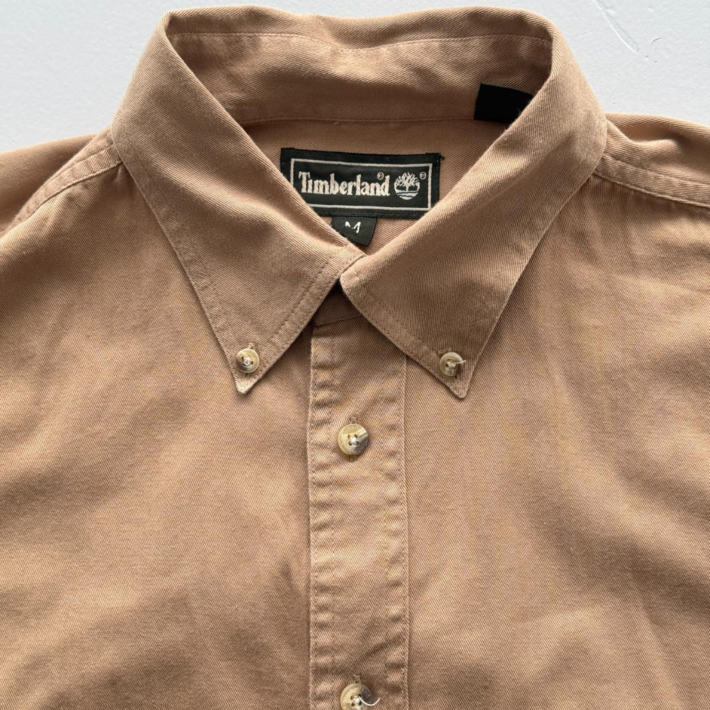 Brown / Tan Timberland 90s Vintage Shirt - XL
