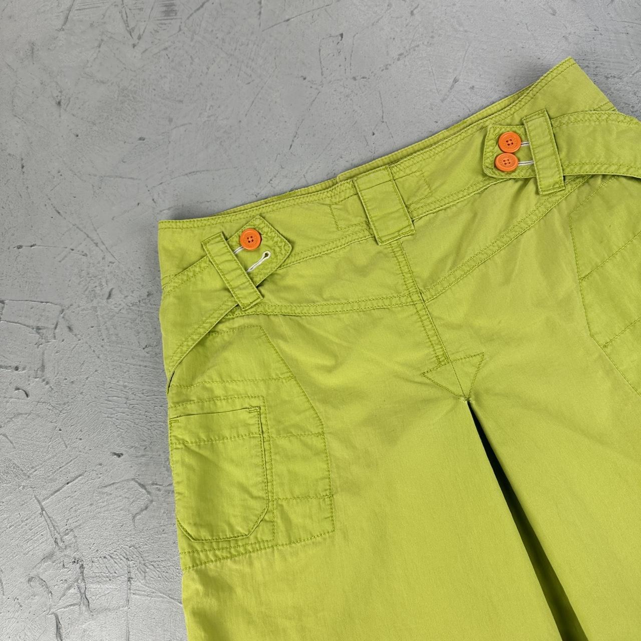 Diesel Lime Green Vintage Y2K Skirt - 26
