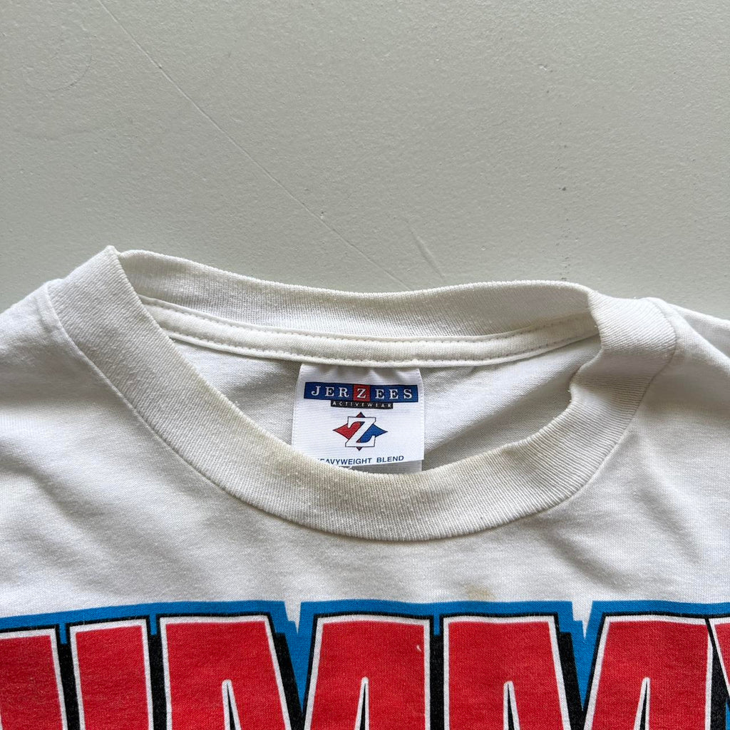 White Nascar Vintage T-shirt - Small
