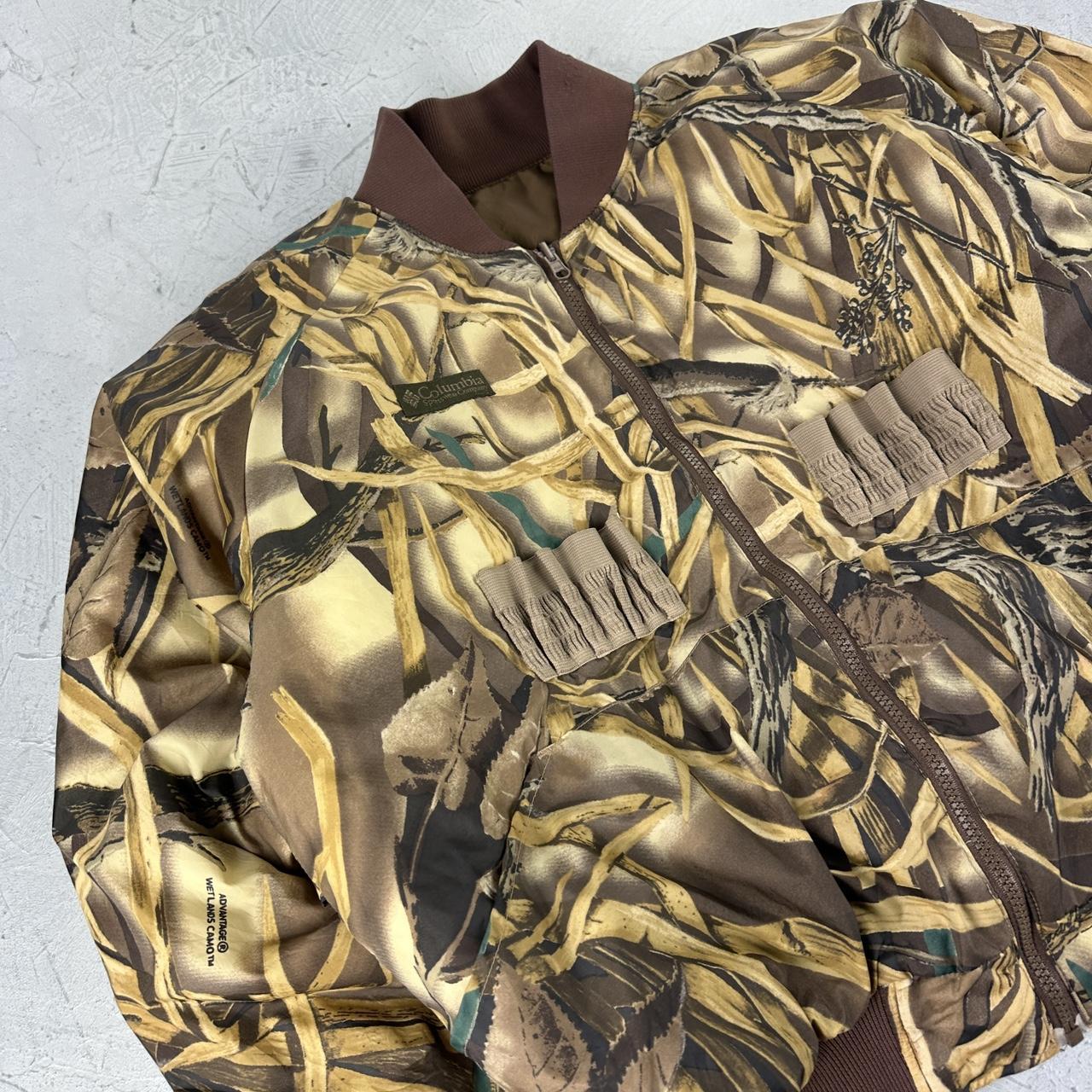 Columbia Real Tree Reversible 90s Vintage Bomber Jacket - Medium