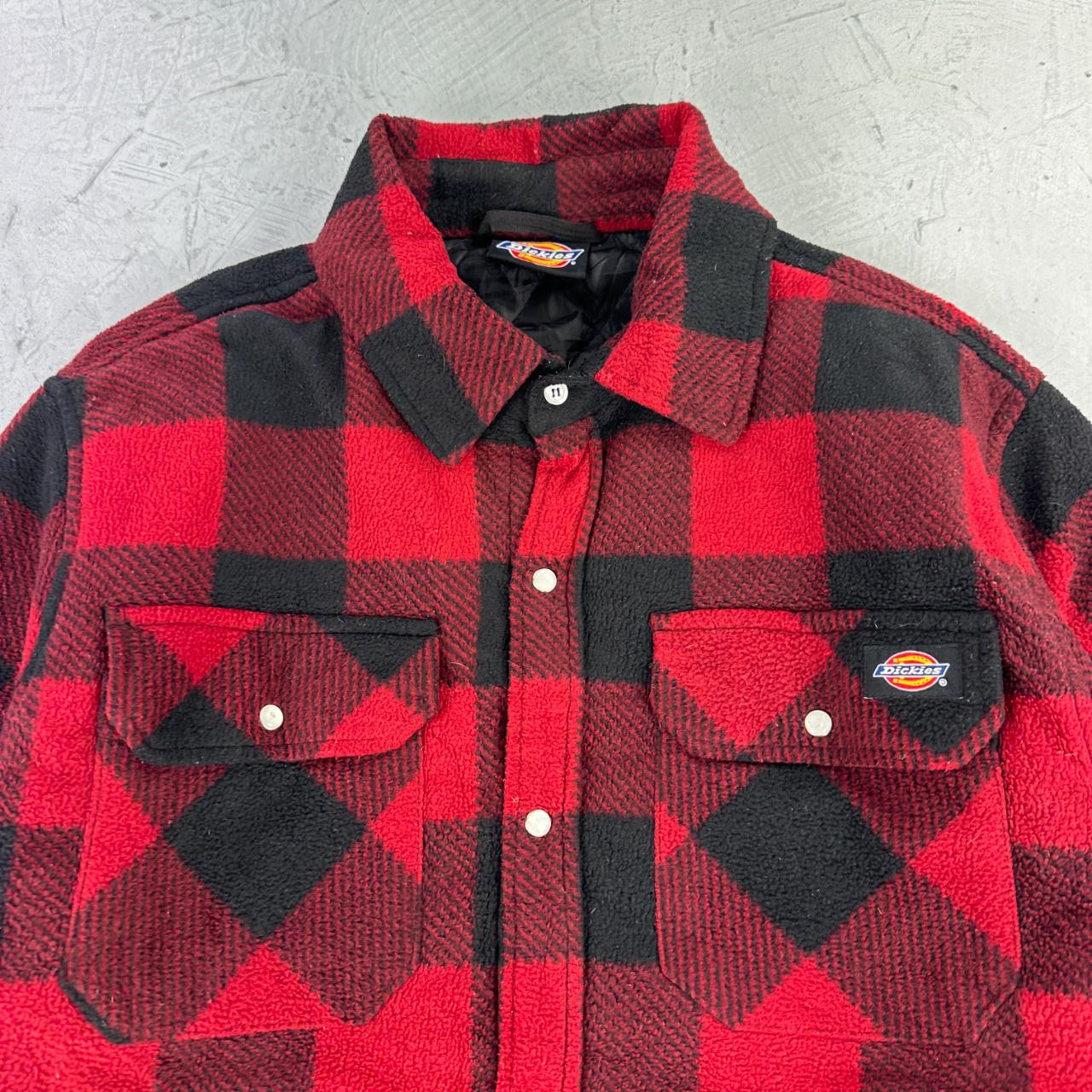 Dickies Buffalo Plaid 90s vintage Fleece - Large