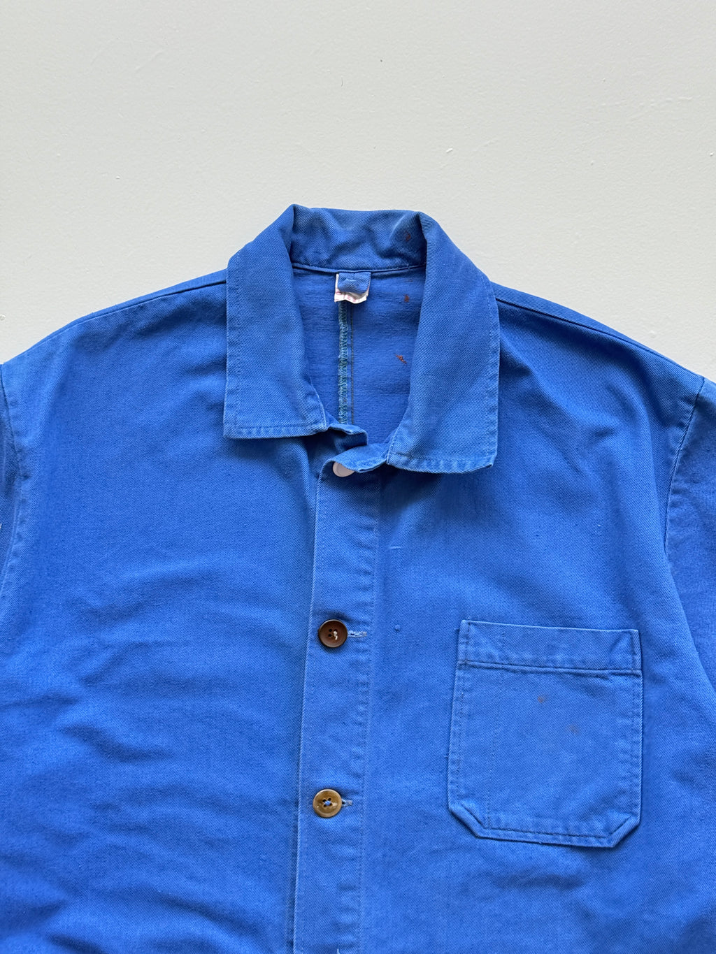 Lapis Blue French Chore Jacket 90's Vintage Workwear CH202 - Medium