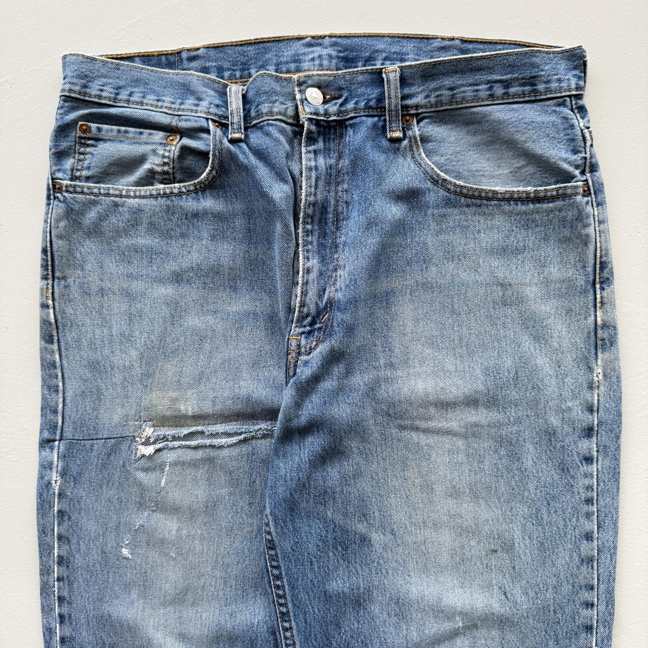 Levi's 550 90's Repaired Denim Jeans - 34" x 28"