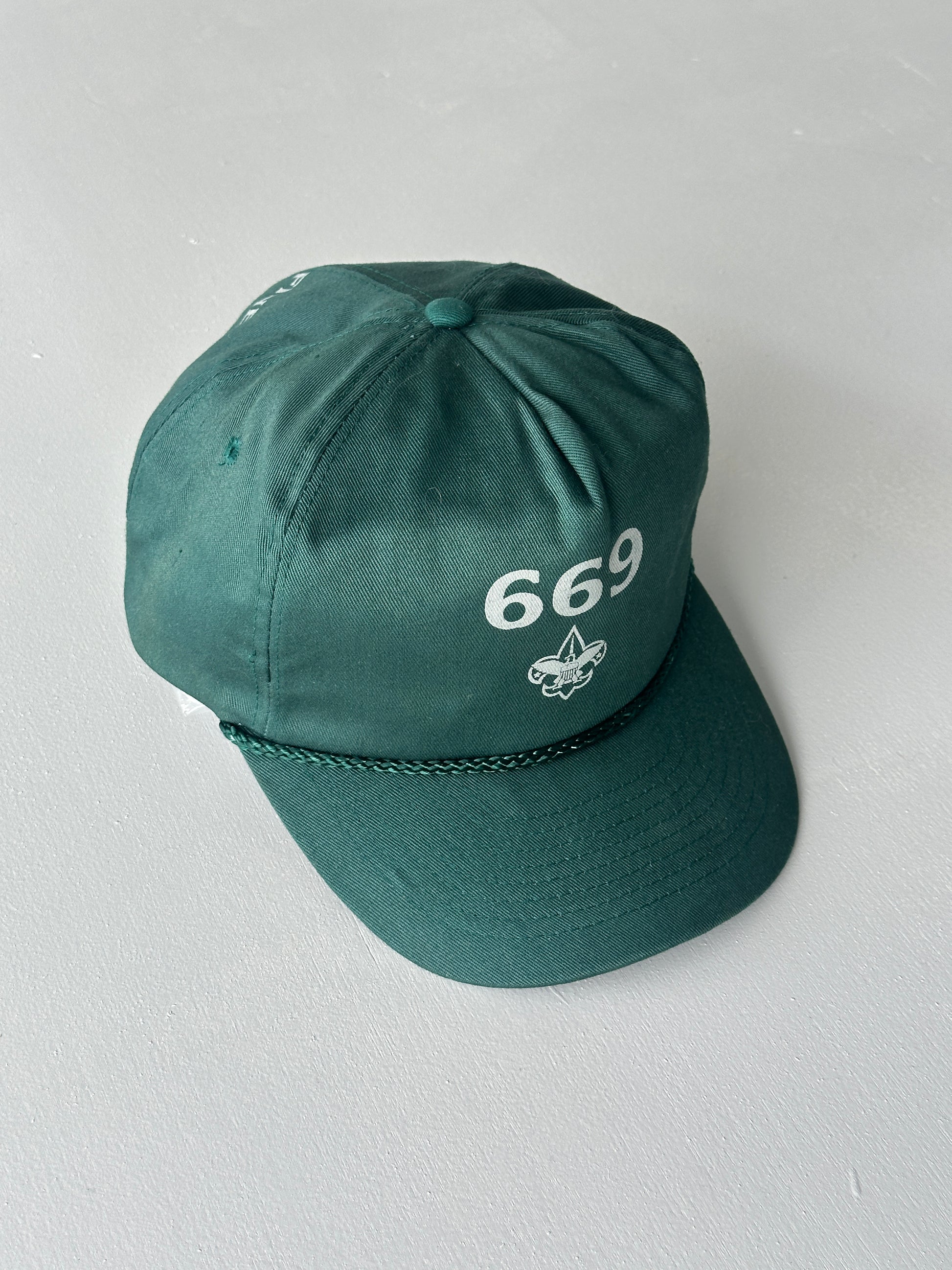 669 Forest Green 90's Vintage SnapBack Trucker Cap