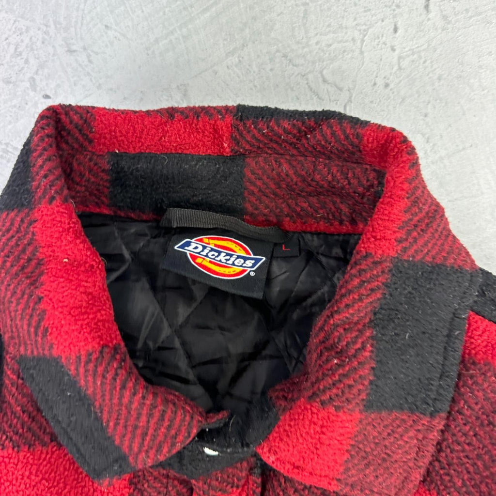 Dickies Buffalo Plaid 90s vintage Fleece - Large