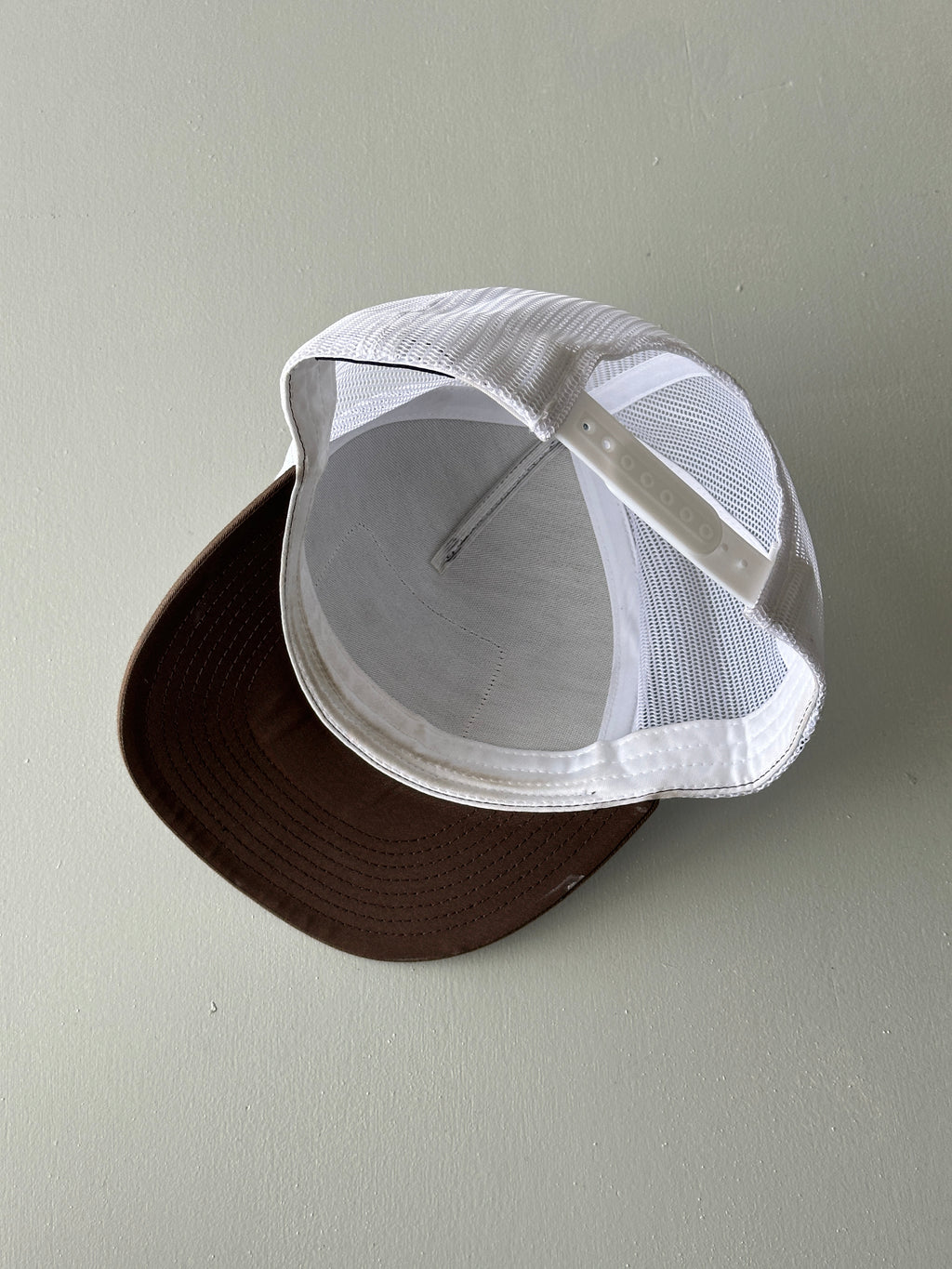 Brown / White Original Coors 90's Vintage Foam and Mesh SnapBack Trucker Cap
