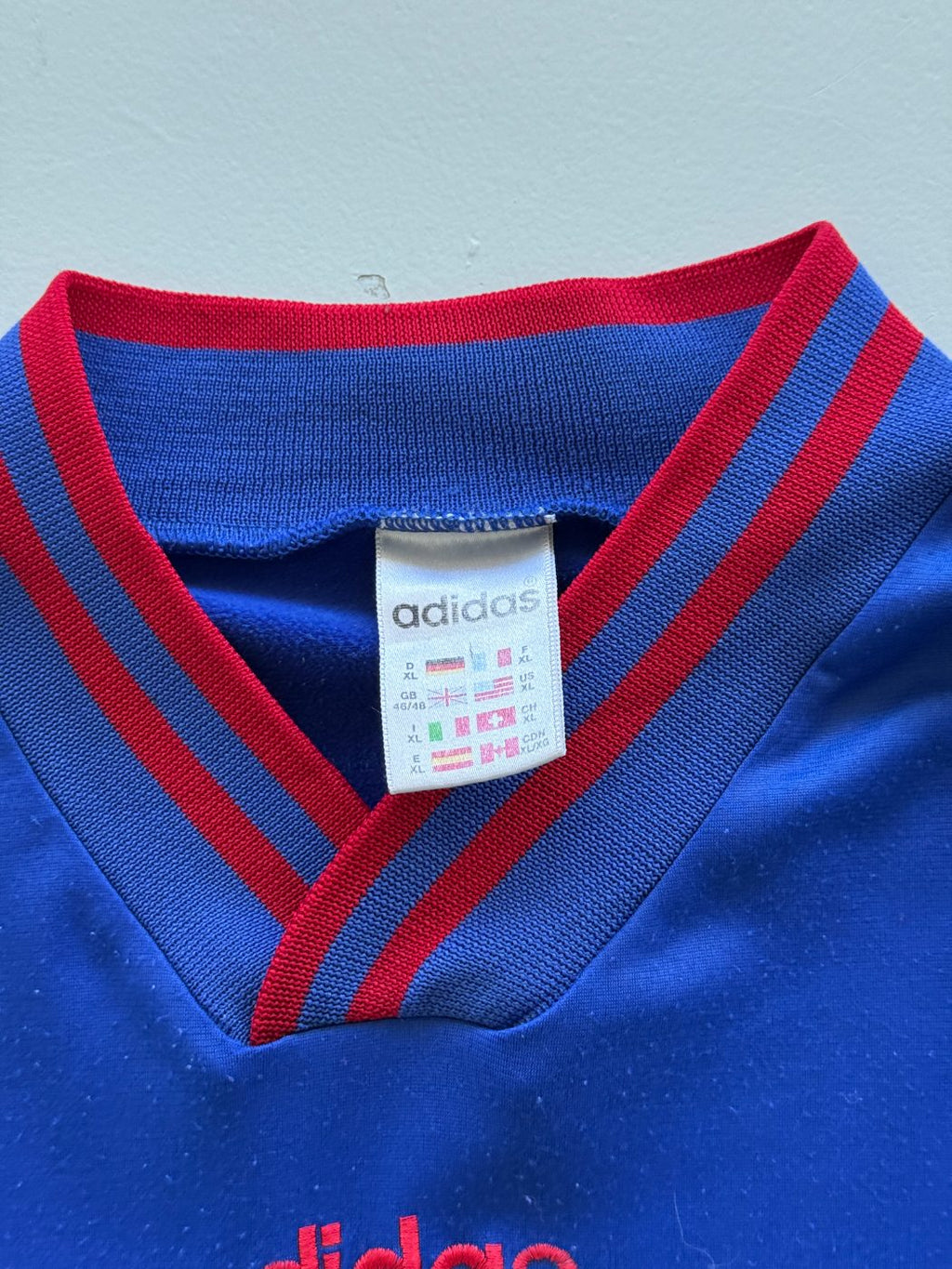 Adidas TF1 90's Vintage Long Sleeve Football Shirt #14 - XL