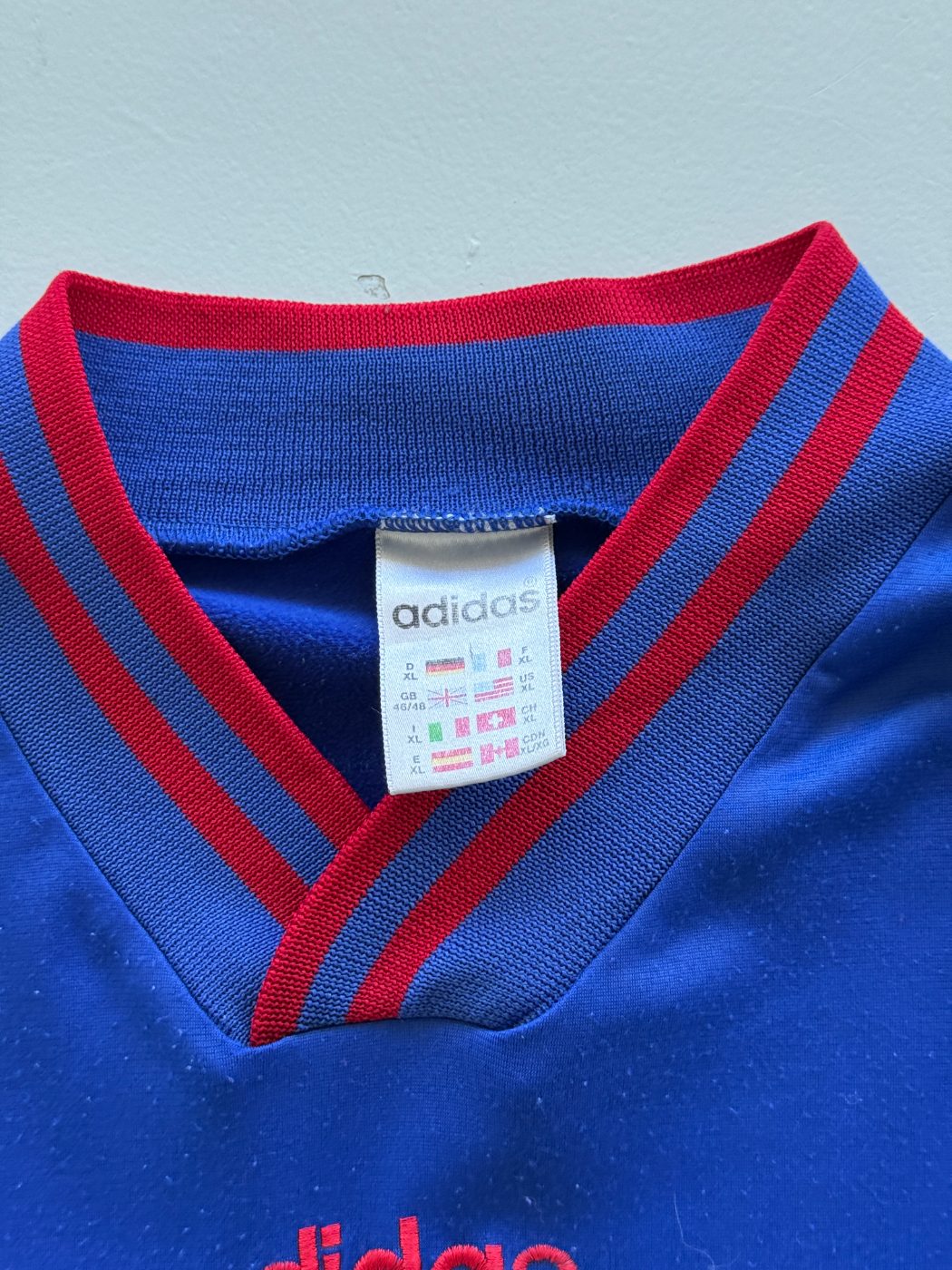 Adidas TF1 90's Vintage Long Sleeve Football Shirt #14 - XL