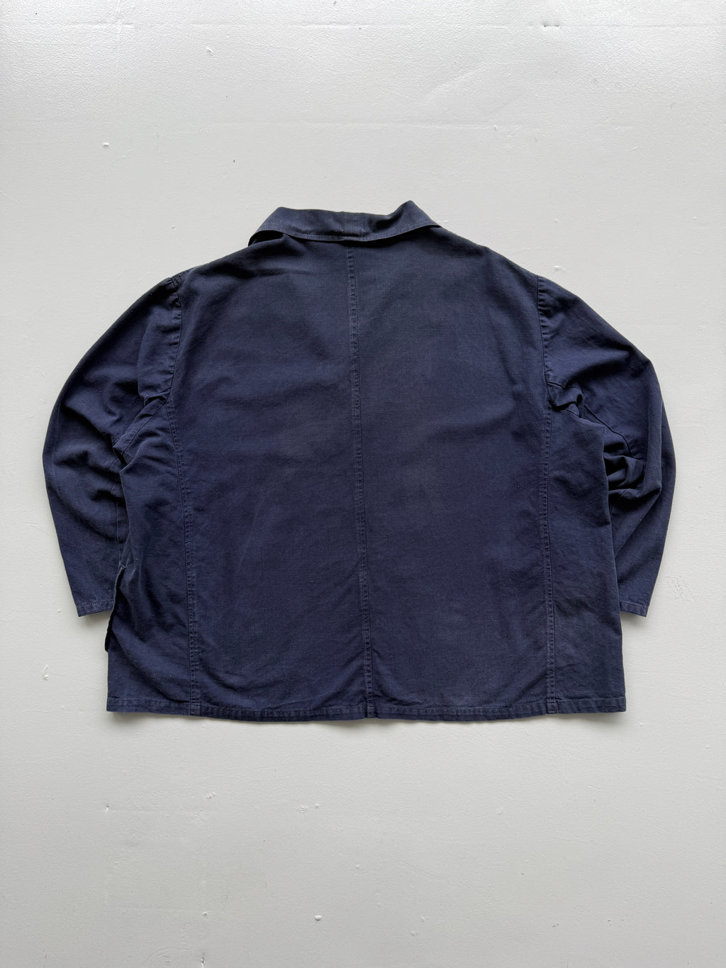 Navy Blue French Chore Jacket 80's Vintage Workwear CH166 - XXL