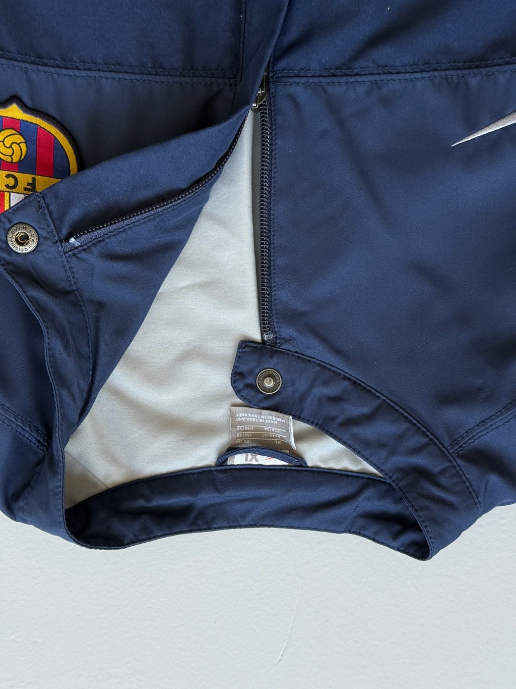 Nike FC Barcelona 00's Vintage Windbreaker Jacket - XL