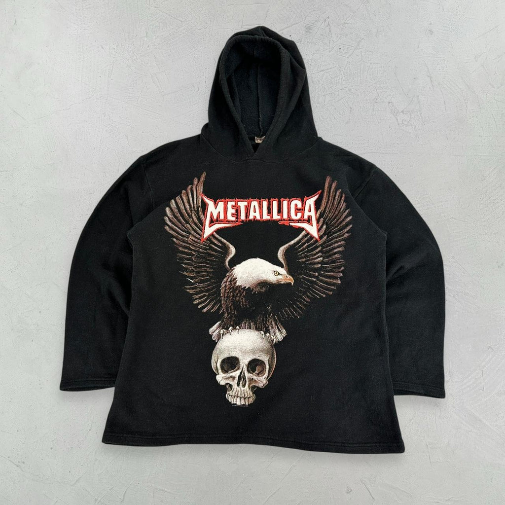 Black 00s Metallica Hoodie - Medium
