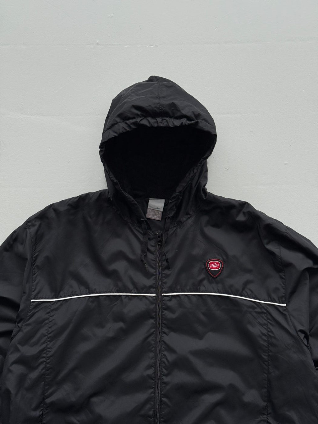 Nike Shield Badge Vintage Hooded Track Jacket - XL