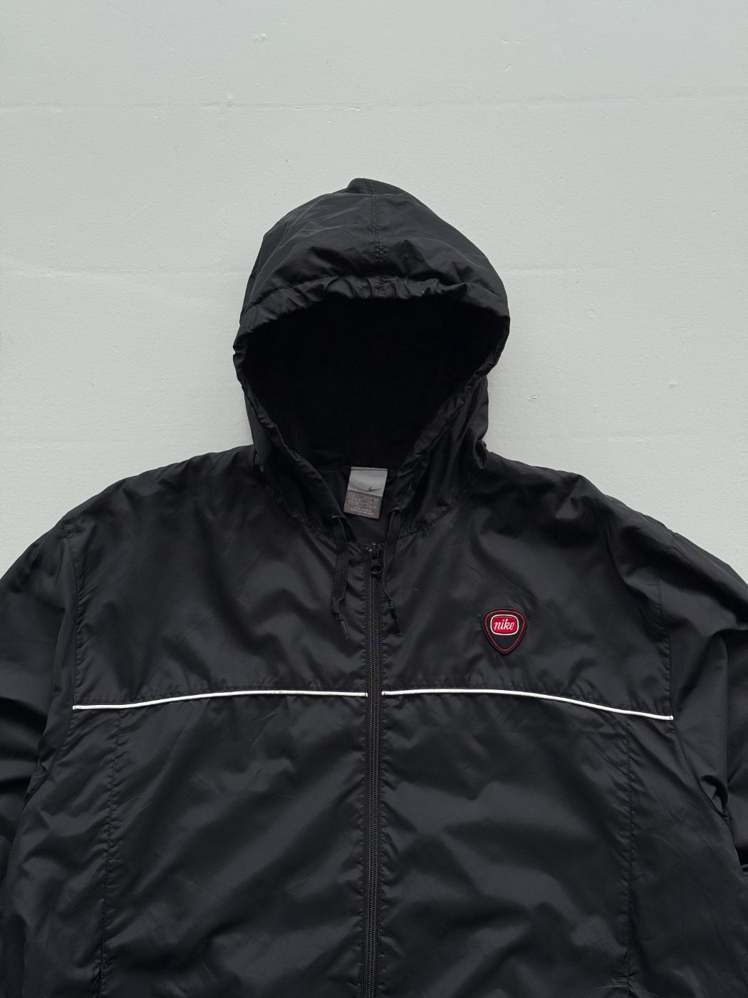 Nike Shield Badge Vintage Hooded Track Jacket - XL