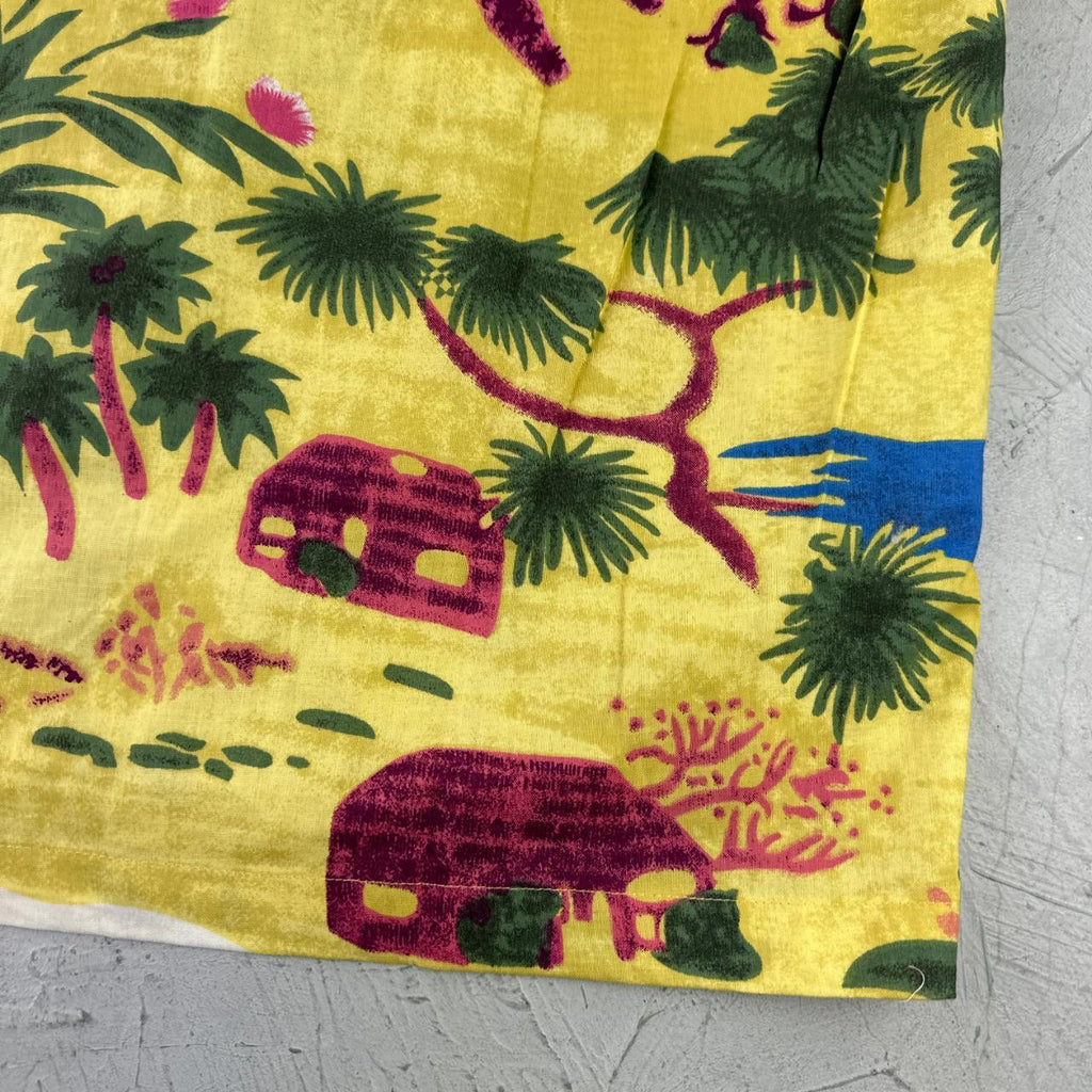 Vintage Budweiser Aloha Hawaii Short Sleeved Camp Collar 90s Shirt - Large