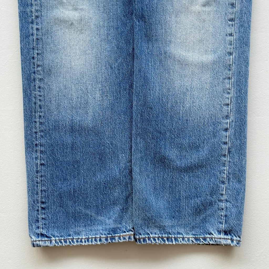 Blue Levi's 501 Denim 00's Vintage Jeans - 34” x 29”