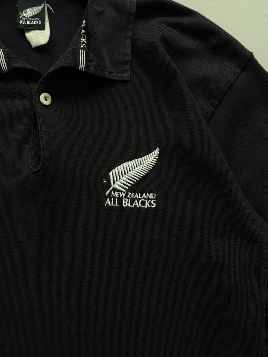 Adidas New Zealand All Blacks 2000's Vintage Rugby Polo - Women's Small