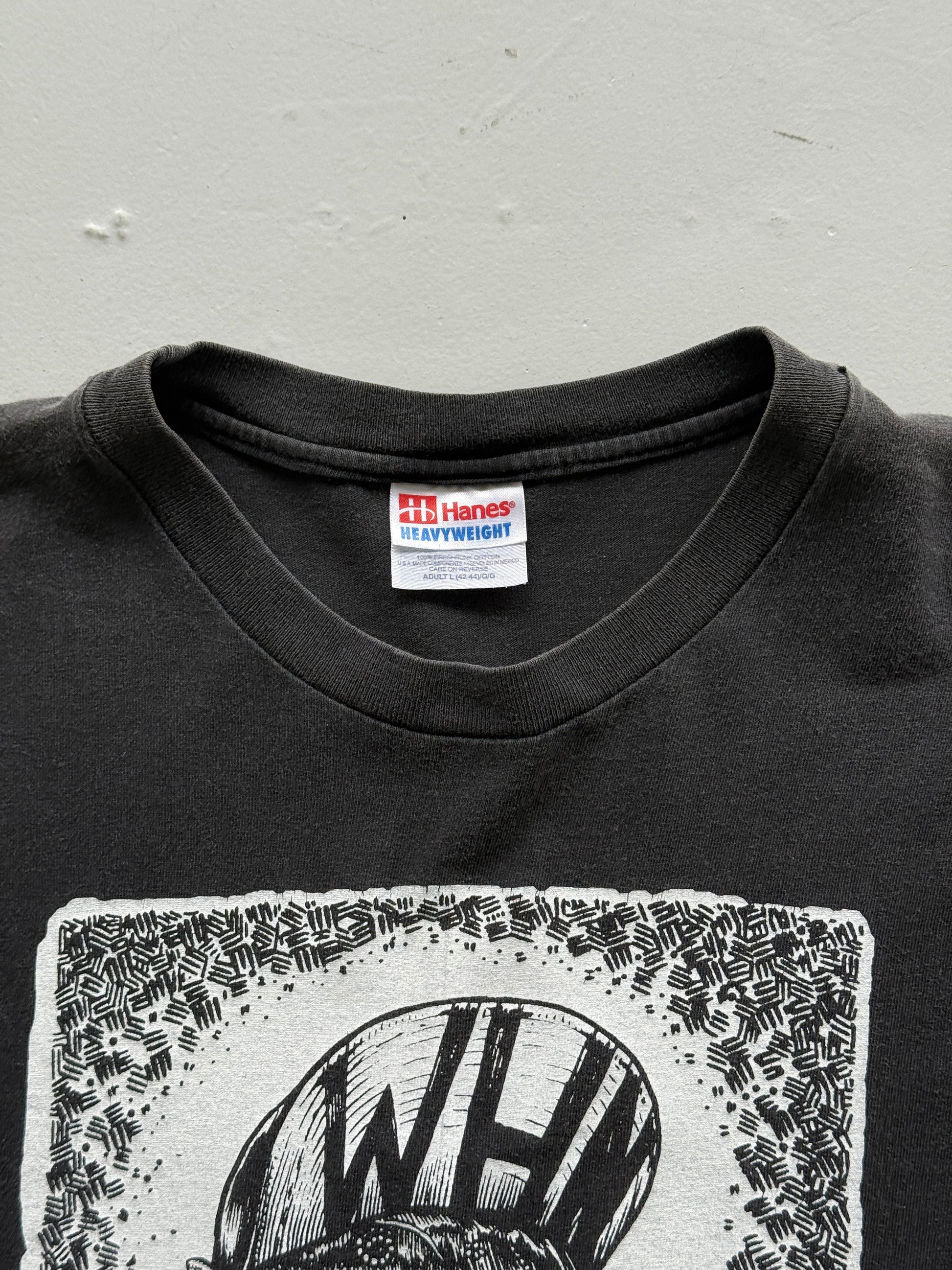Black What Happens Next? 00's Vintage Graphic Band T-Shirt - Medium