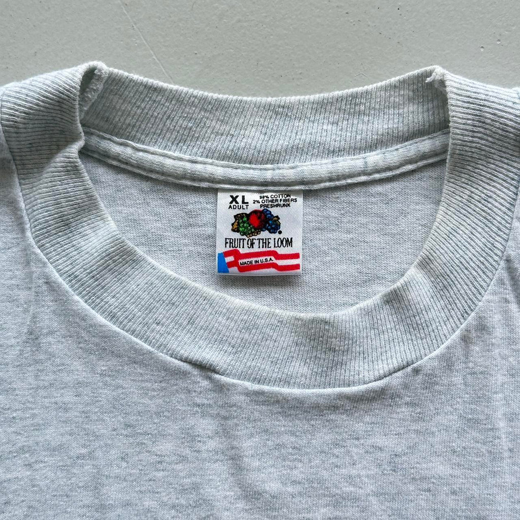 Grey Religious Christian Vintage 90's T-shirt - XL