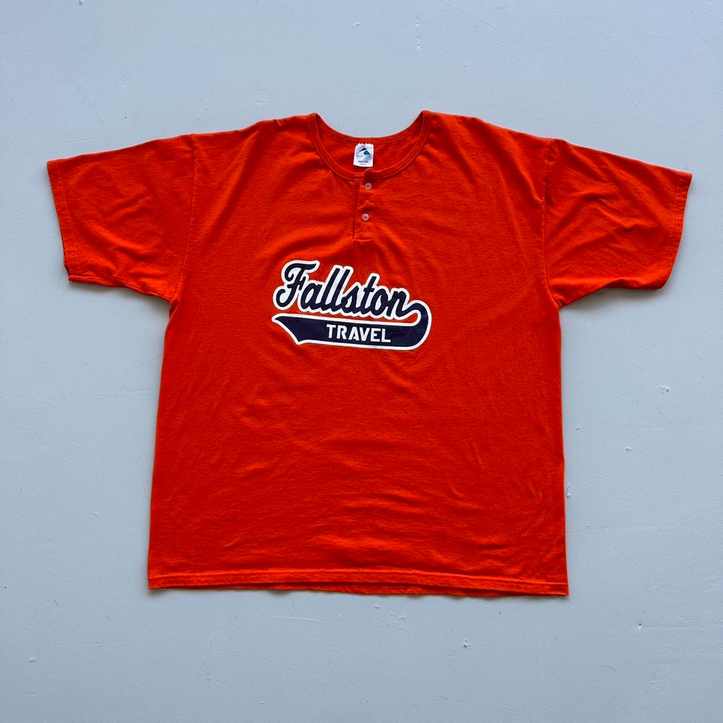 Orange Fallston Baseball 90s Vintage T-shirt - 2XL