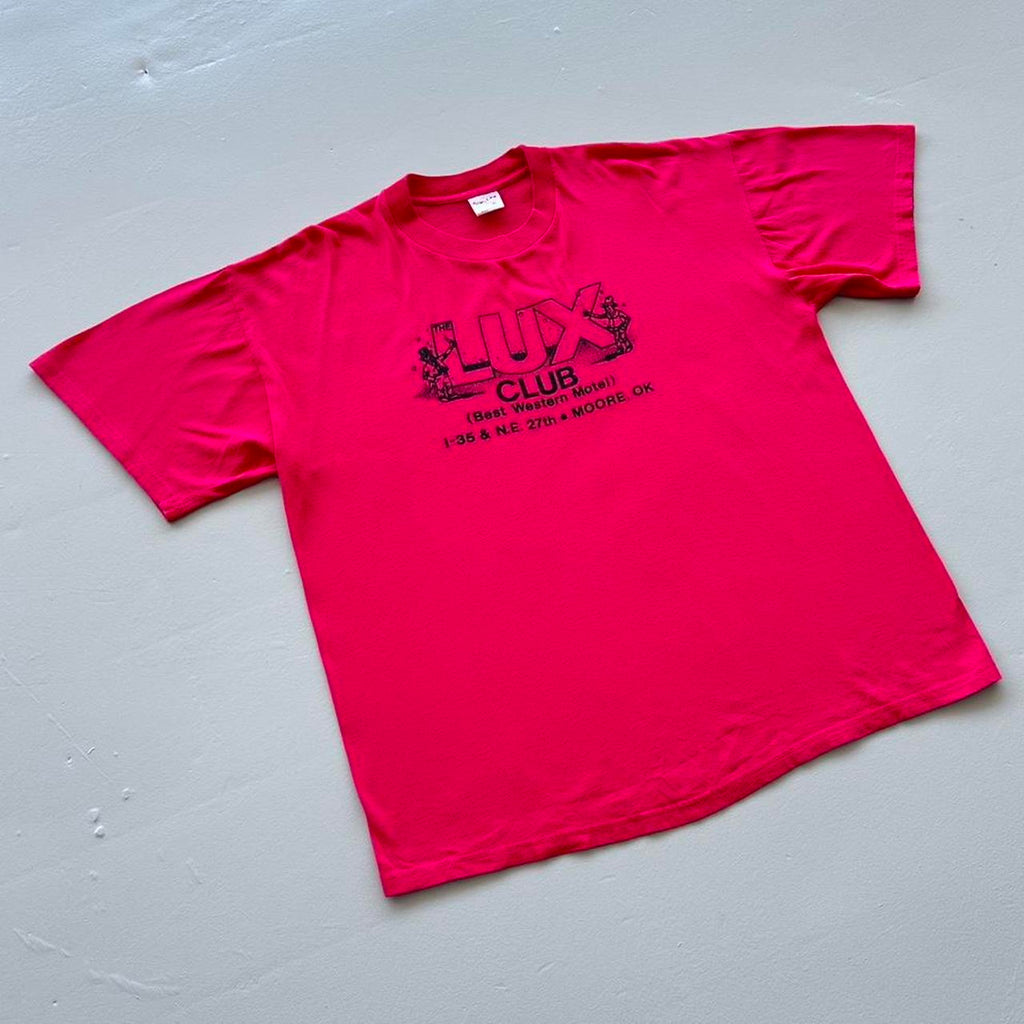 Pink The Lux Club Vintage 90s T-shirt - XL