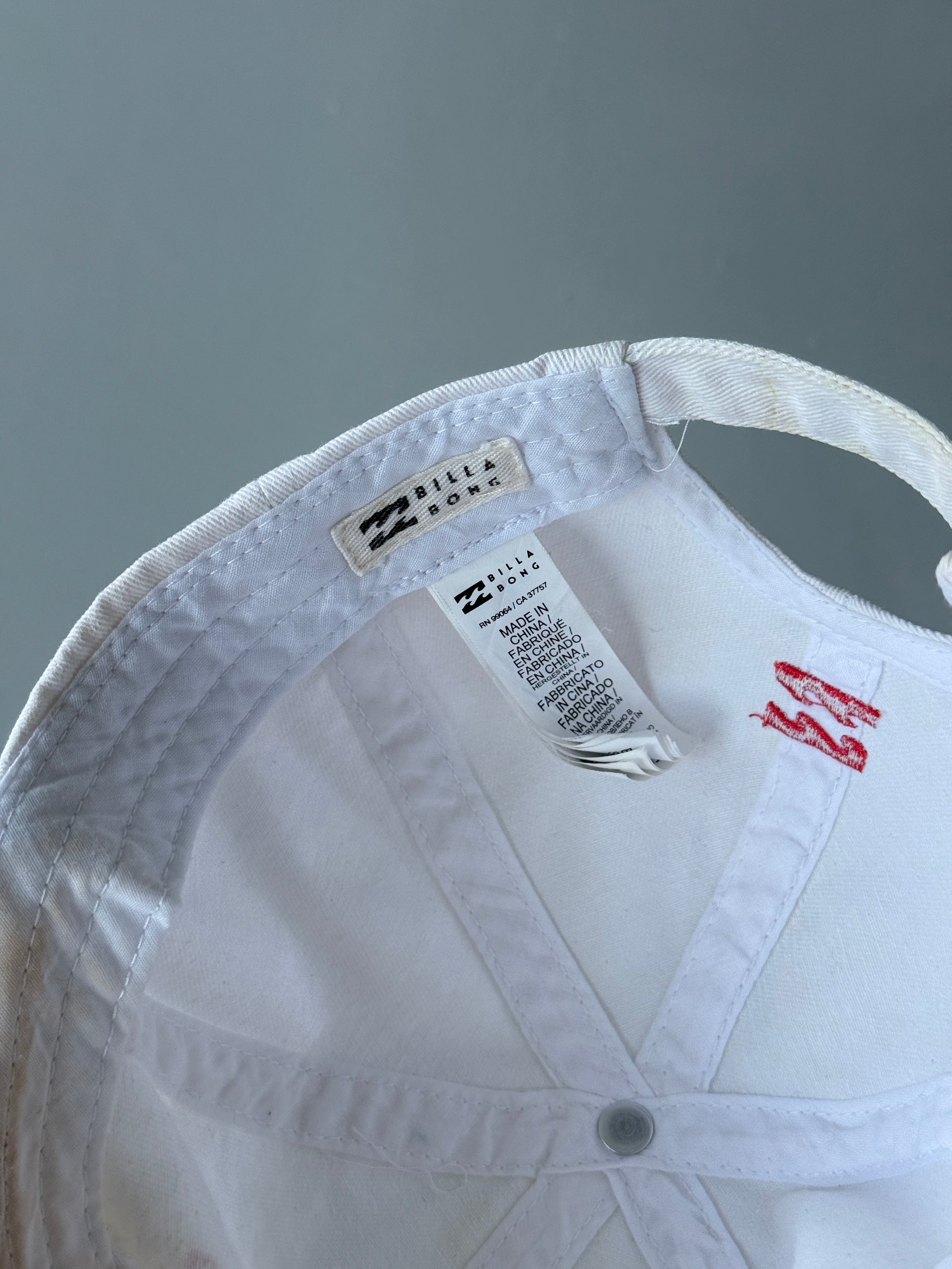 White Billabong Est. '73 Vintage Dad Cap